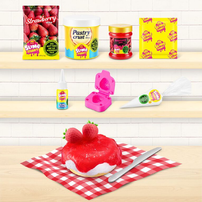 Zuru Slime Mart Small Shopping Bag Series 1 Strawberry Cheesecake, , hi-res