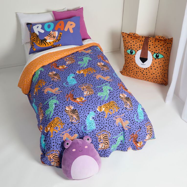 Living & Co Kids Cotton Duvet Cover Set Jungle, , hi-res
