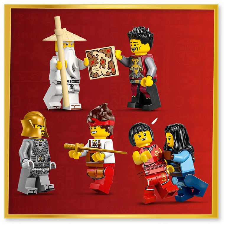 LEGO Ninjago Four Weapons Blacksmith 15th Anniversary 71858, , hi-res
