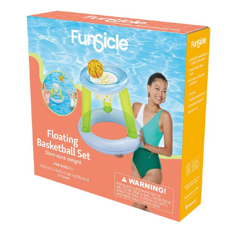 Funsicle Floating Basketball Set, , hi-res