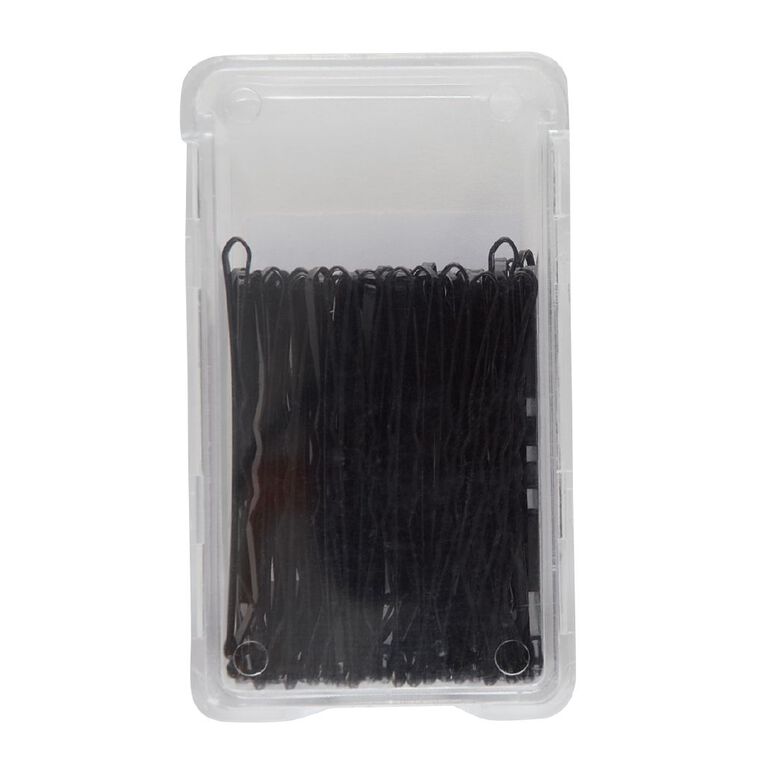Bobby Pins Black 70 Pack, , hi-res