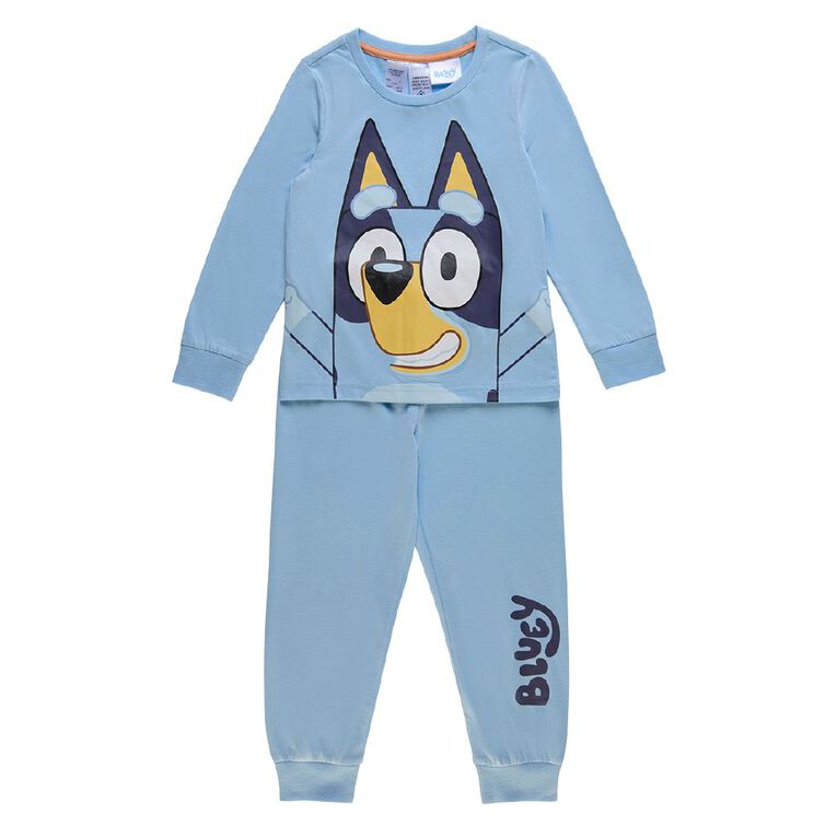 Bluey Boys' Knit 2 Pack Pyjama Set, Multi-Coloured, hi-res