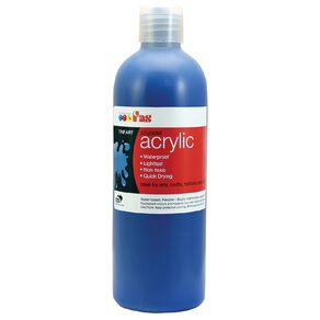 FAS Paint Student Acrylic Cool Blue 500ml