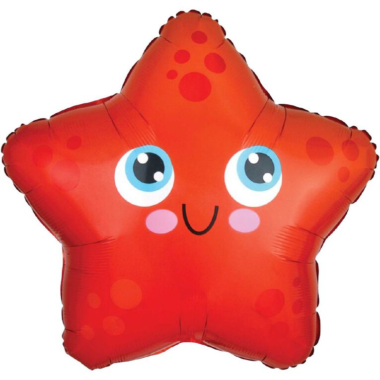 Anagram Standard Shape Starfish Balloon, , hi-res