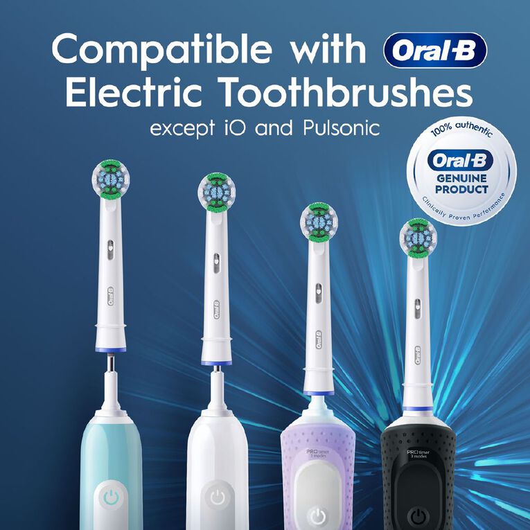 Oral-B Everyday Clean Replacement Brush Heads 4 Pack, , hi-res