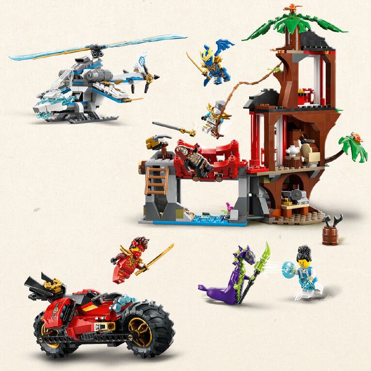 LEGO Ninjago Ninja Vehicle Tree House Battle 71857, , hi-res