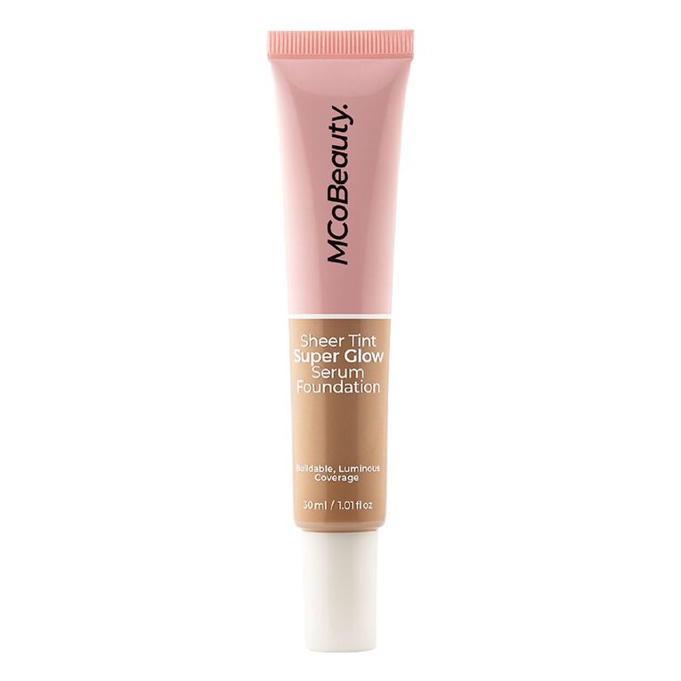 MCoBeauty Super Glow Sheer Tint Serum Foundation 4-5 Medium, , hi-res