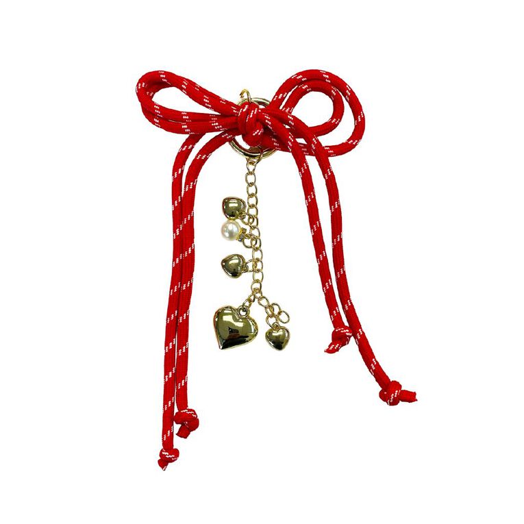 Bow Bag Charm, , hi-res