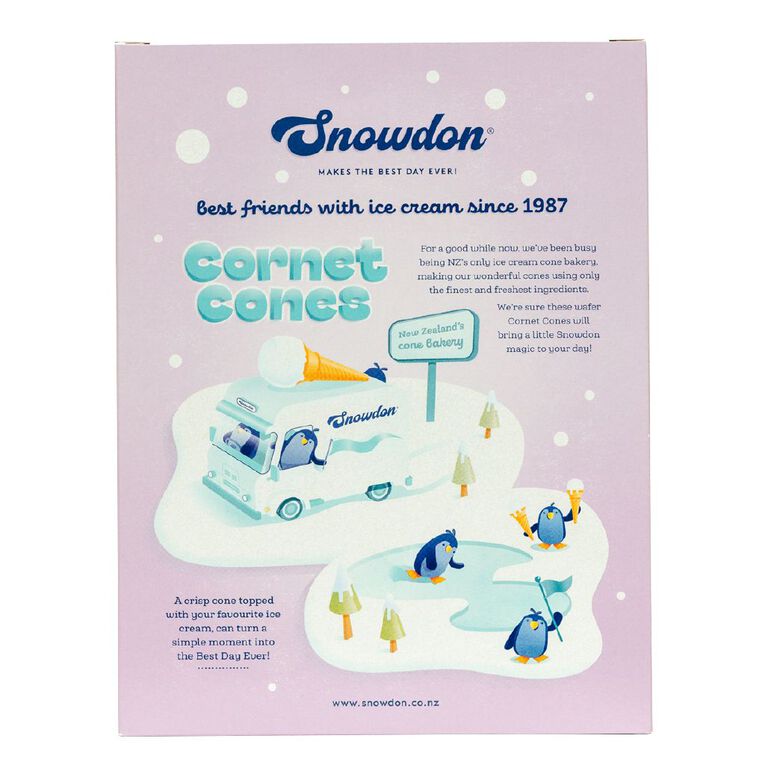 Snowdon Cornet Ice Cream Cones 24 Pack, , hi-res