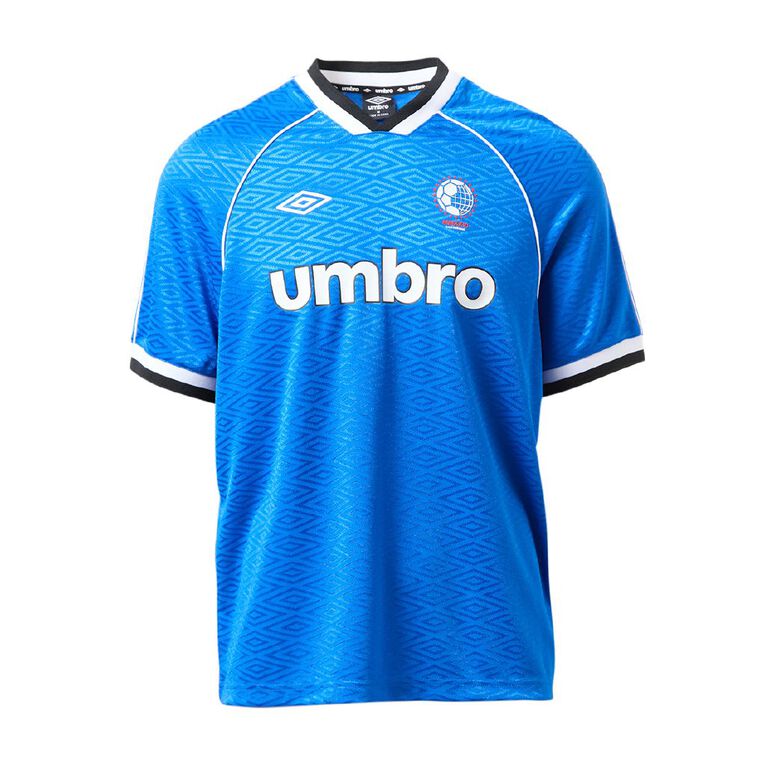 Umbro Unisex Adults Football Jersey, Blue, hi-res