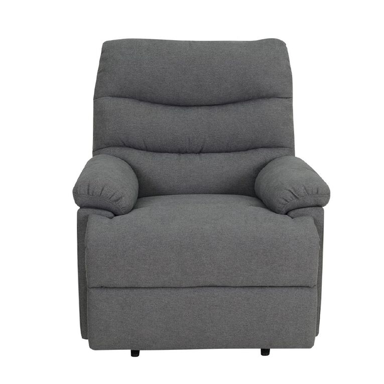Living & Co Juno Recliner Chair Grey Mid, , hi-res