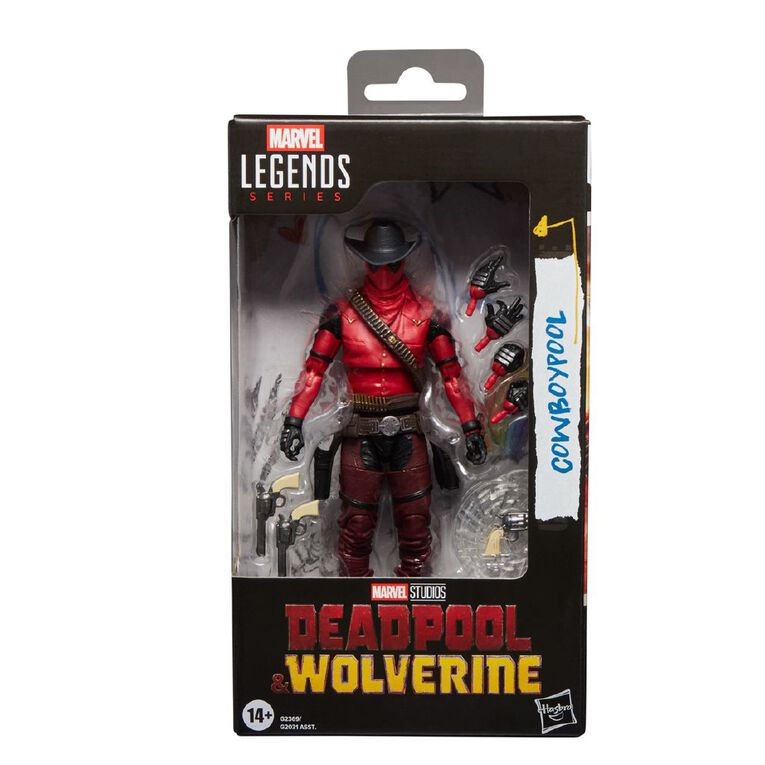 Marvel Avengers Legends Deadpool & Wolverine Movie Figure Assorted, , hi-res