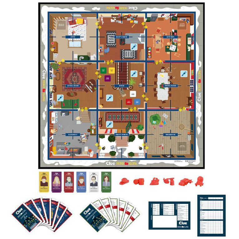 Hasbro Clue Home Alone Game, , hi-res