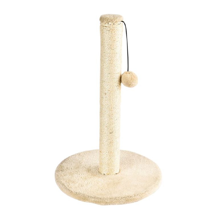 Petzone Cat Scratching Pole with 1 Hanging Ball Large#, , hi-res