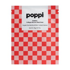 Poppi Peptide And Collagen Booster Sheet Mask 20G