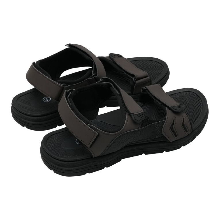 H&H Men's Arnold Sandals, Brown, hi-res
