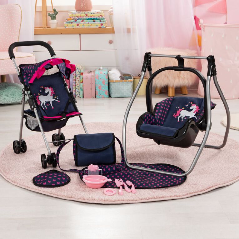 Bayer Dolls Stroller Set, , hi-res
