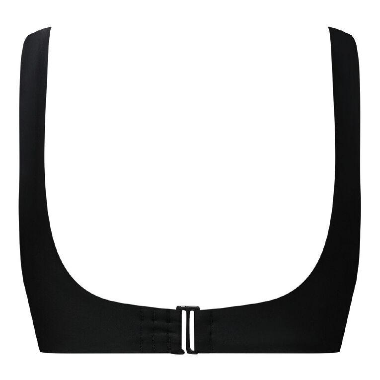 H&H Women's Scoop Top, Black, hi-res