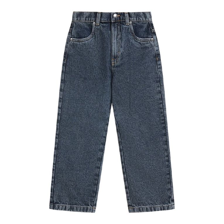 Young Original Wide Leg Jeans, Denim Mid, hi-res