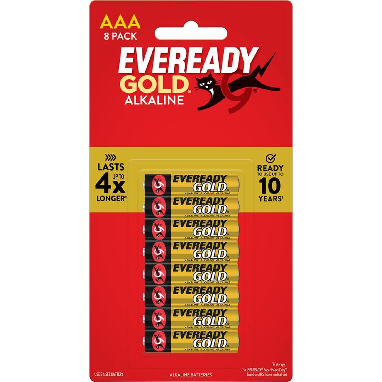 Eveready Gold AAA 8PK