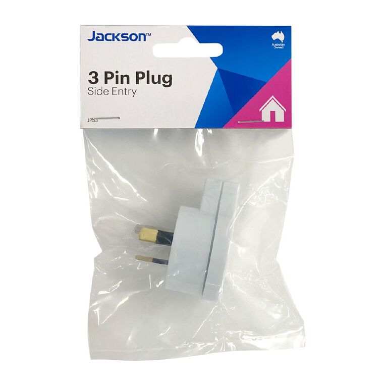 Jackson 3 Pin Side Entry Plug, , hi-res