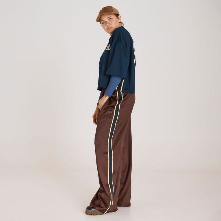 BRDRLESS Brdless Leni Wide Leg Pants, Mocha, hi-res