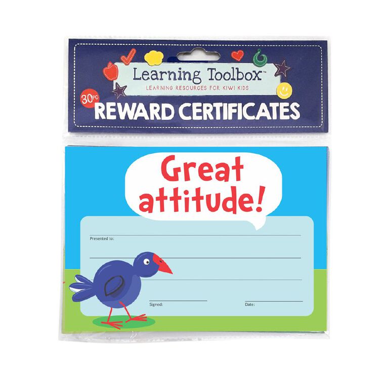 Learning Toolbox Reward Certificates Pukeko 30 Pieces A5, , hi-res