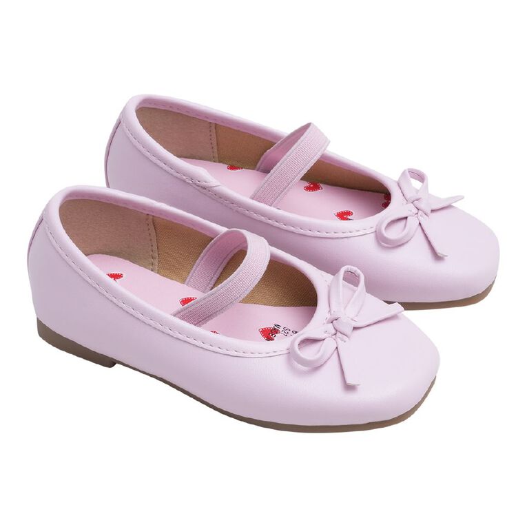 Young Original Junior Kids' Sophia Ballet Shoes, Pink, hi-res