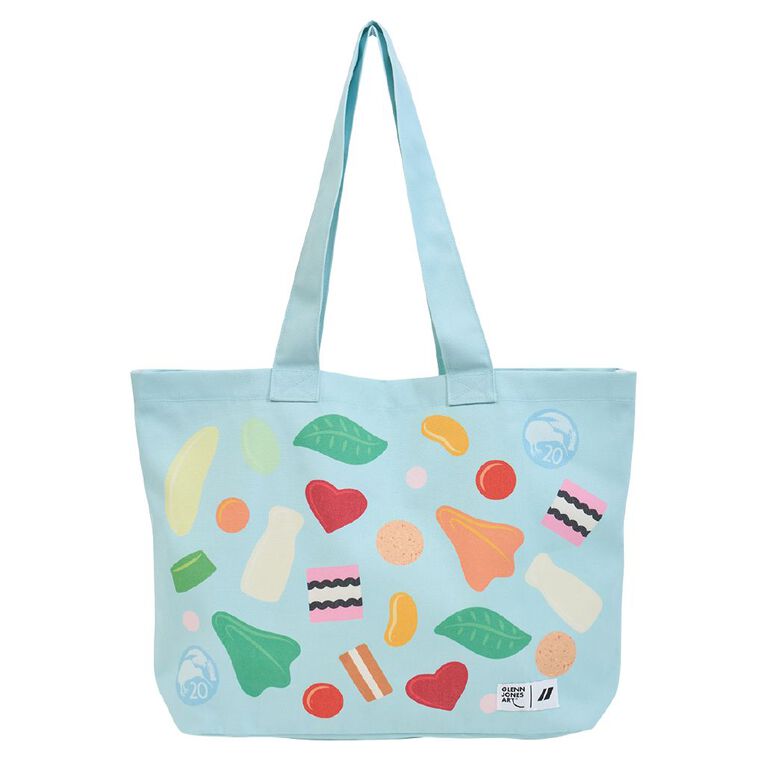 Glenn Jones Tote Bag, Blue Light, hi-res