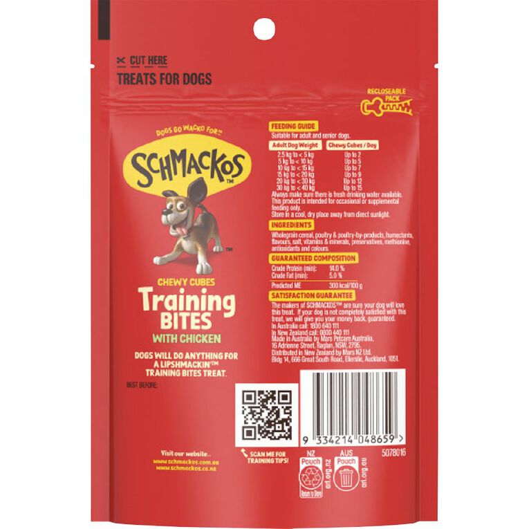 Schmackos Training Bites Chewy, , hi-res