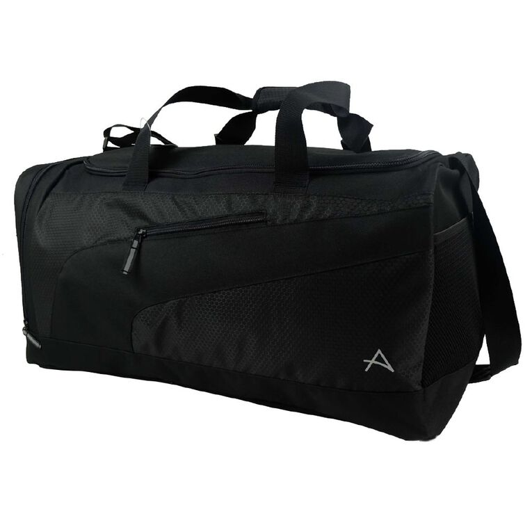 Active Intent Recycled Sports Bag Black 84L, , hi-res