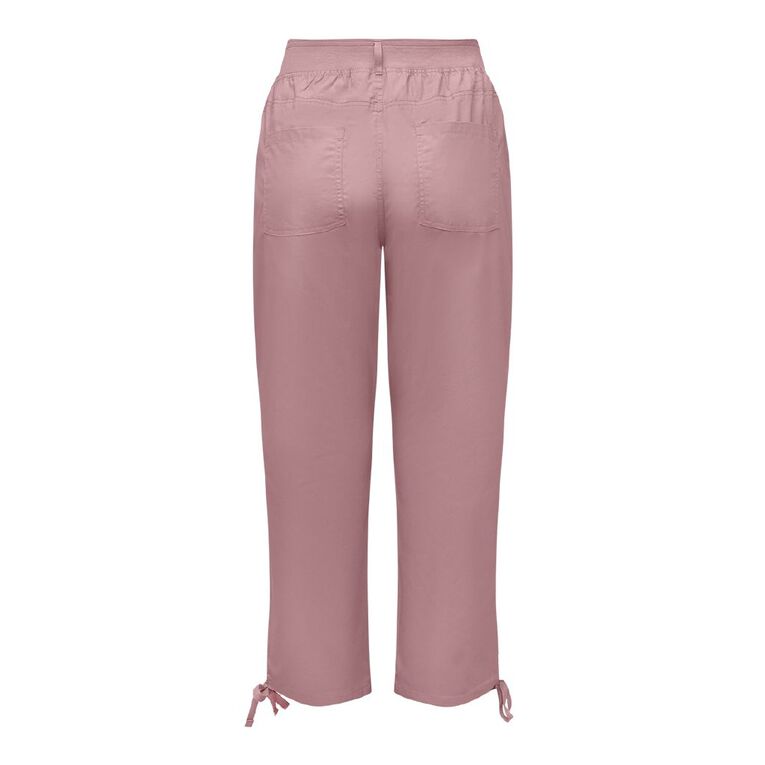 H&H Women's Rouched Hem Pants, Pink Light, hi-res