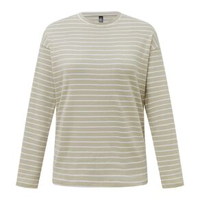 H&H Women's Long Sleeve Relaxed Fit Tee
