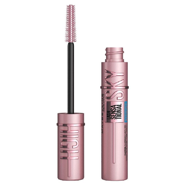 Maybelline Lash Sensational Sky High Waterproof Mascara Very Black, , hi-res