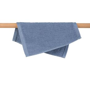 Living & Co Everyday Face Towel Blue 30cm x 30cm