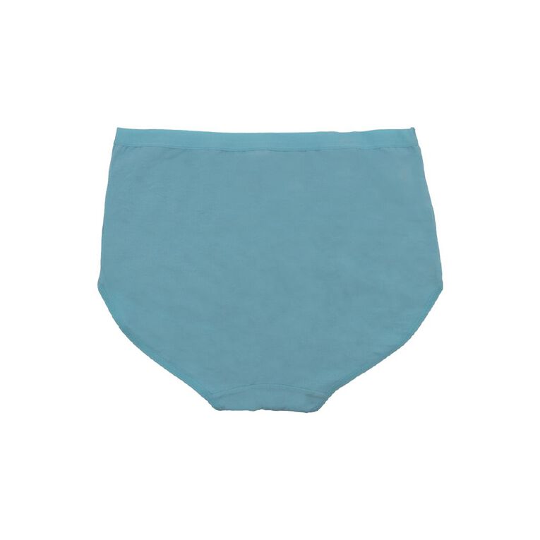 Underworks Women's Full Briefs 5 Pack, Blue Dark, hi-res