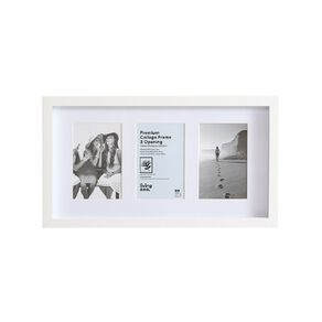Living & Co Premium Collage Frame 3 Opening White 4in x 6in