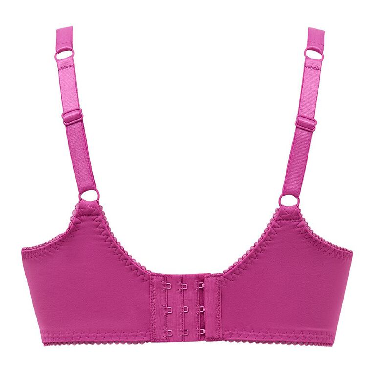 H&H Women's Belle Underwire Bra, Pink Mid, hi-res