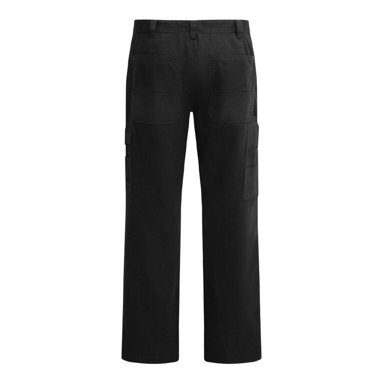 Rivet Men's Utility Pants, Black, hi-res