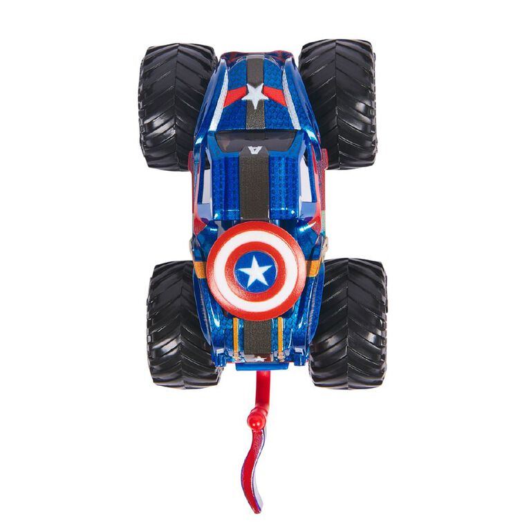 Monster Jam Marvel 1:64 Single Pack Assorted, , hi-res
