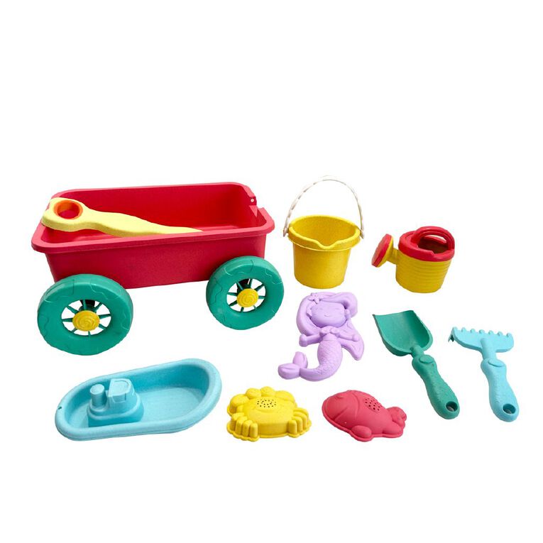 Active Intent Play Beach Cart Set 9 Piece, , hi-res