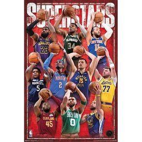 NBA Poster #36 NBA Superstars of 2025