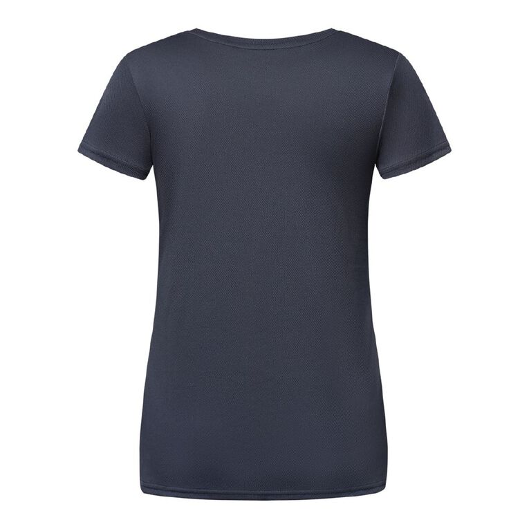 Active Intent Women's Cooldry Tee, Blue Dark, hi-res
