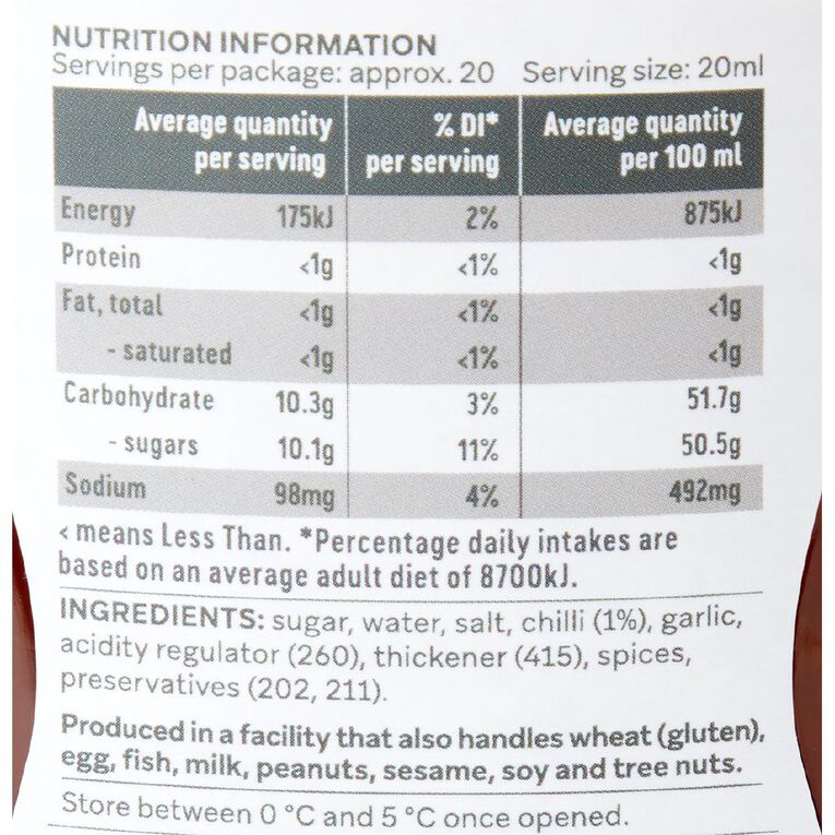 Market Kitchen Sweet Chilli 400ml, , hi-res