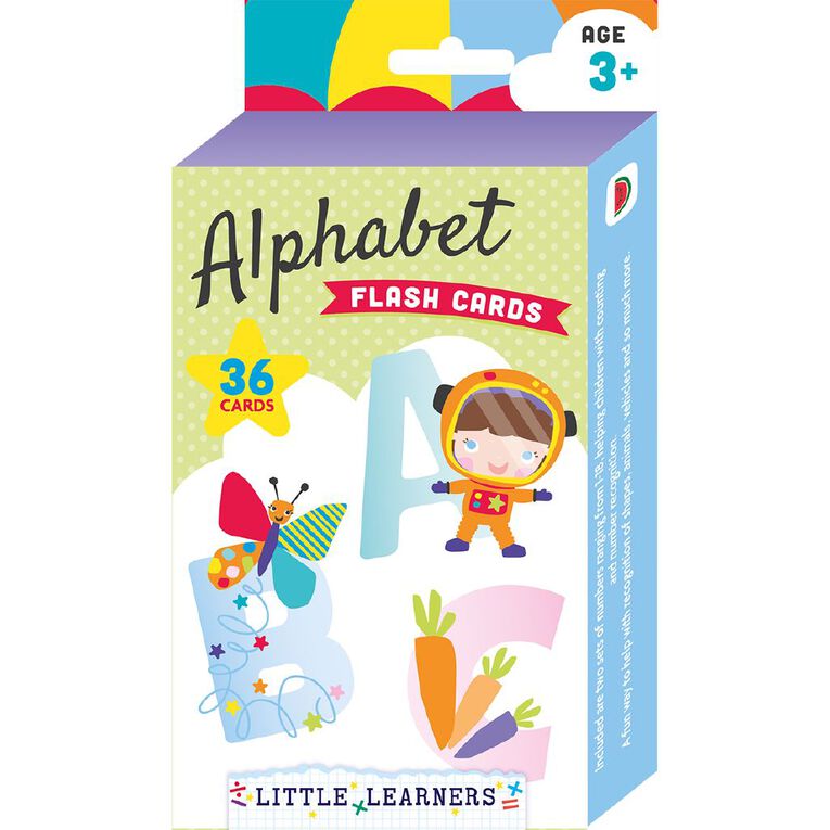 Alphabet Flash Cards 36 Cards, , hi-res