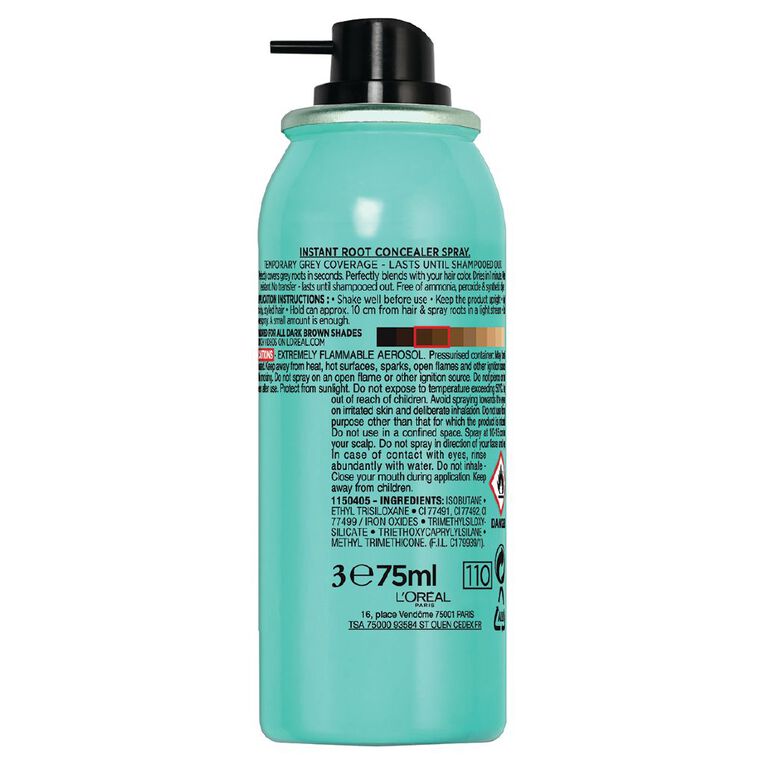 L'Oreal Paris Magic Retouch Hair Colour Dark Brown 75ml, , hi-res
