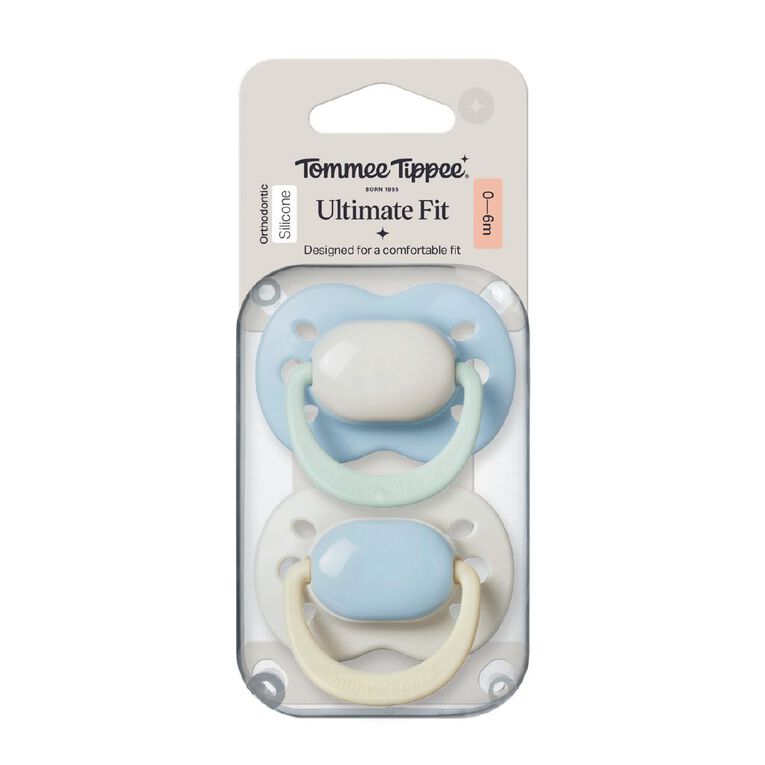 Tommee Tippee Ultimate Fit Soother Size 0-6 Months, , hi-res