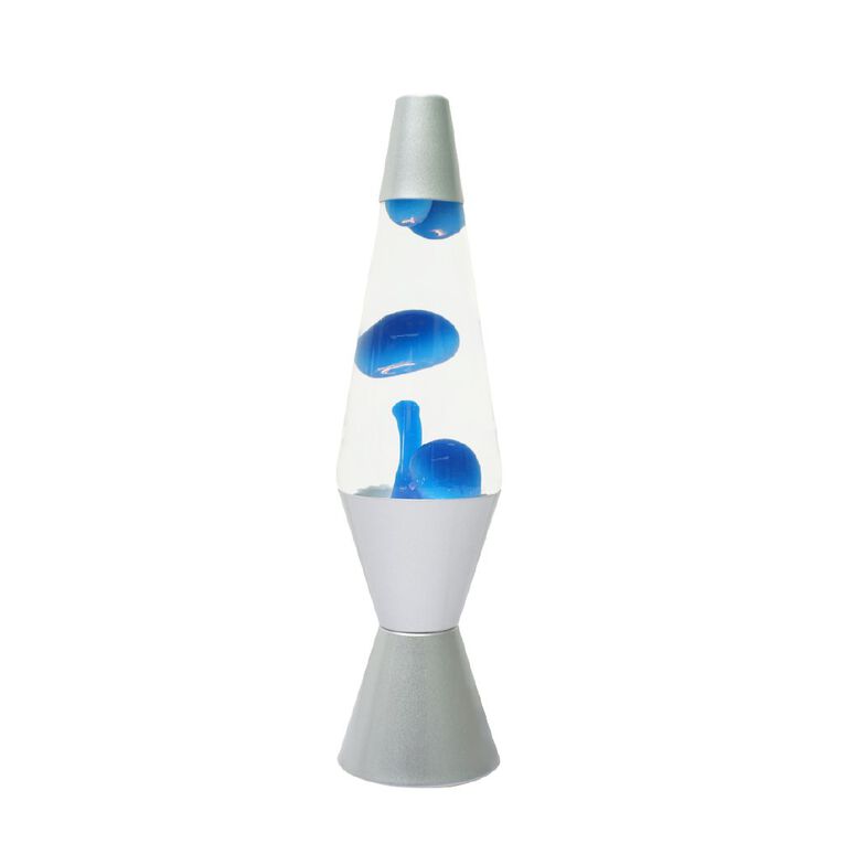 Living & Co Lava Lamp Blue, , hi-res