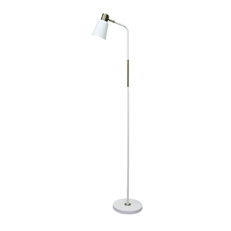 Living & Co Castiel Floor Lamp White, , hi-res
