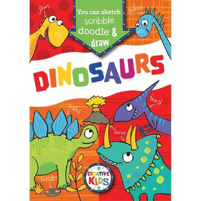 Dinosaur Doodle Book